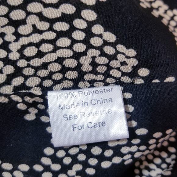 Parker Women size XS  V-Neck Long Sleeves Printed Mini Dress - Picture 8 of 10